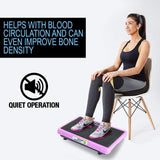 Vibration Machine by Apollo fitness (Pink Rectangle)