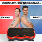 Mini Vibration Machine By Apollo Fitness (Red)