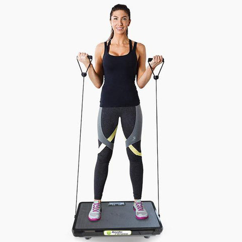 Vibration Machine by Apollo fitness (Black Rectangle)