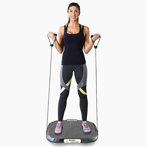 Vibration Machine by Apollo fitness (Black Oval)