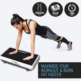 Vibration Machine by Apollo fitness (White Rectangle)
