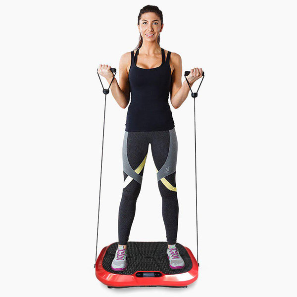 Vibration Machine by Apollo fitness (Red Oval)