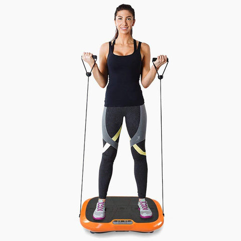 Vibration Machine by Apollo fitness (Orange Oval)