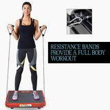 Vibration Machine by Apollo fitness (Red Rectangle)