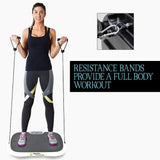 Vibration Machine by Apollo fitness (White Oval)