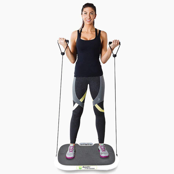 Vibration Machine by Apollo fitness (White Oval)