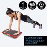 Vibration Machine by Apollo fitness (Red Rectangle)
