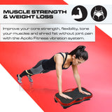 Mini Vibration Machine By Apollo Fitness (Red)