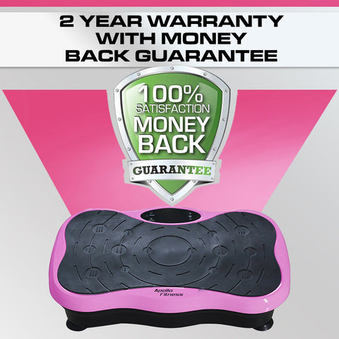 Mini Vibration Machine By Apollo Fitness (Pink)