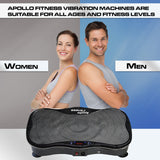 Mini Vibration Machine By Apollo Fitness (Black)
