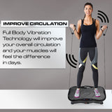 Mini Vibration Machine By Apollo Fitness (Black)