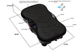 Mini Vibration Machine By Apollo Fitness (Black)