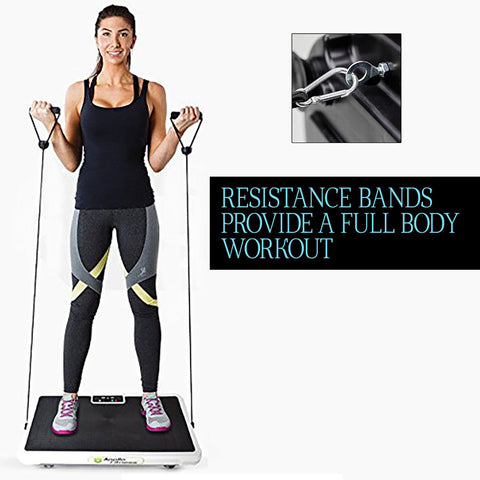 Vibration Machine by Apollo fitness (White Rectangle)