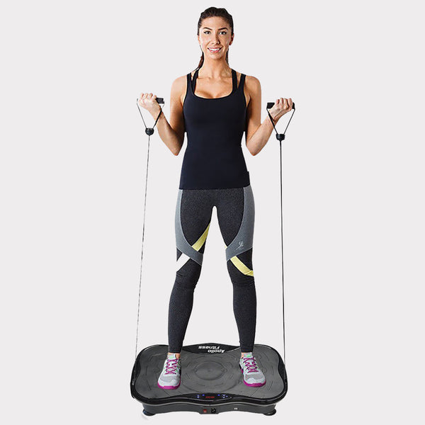 Mini Vibration Machine By Apollo Fitness (Black)
