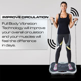 Mini Vibration Machine By Apollo Fitness (White)